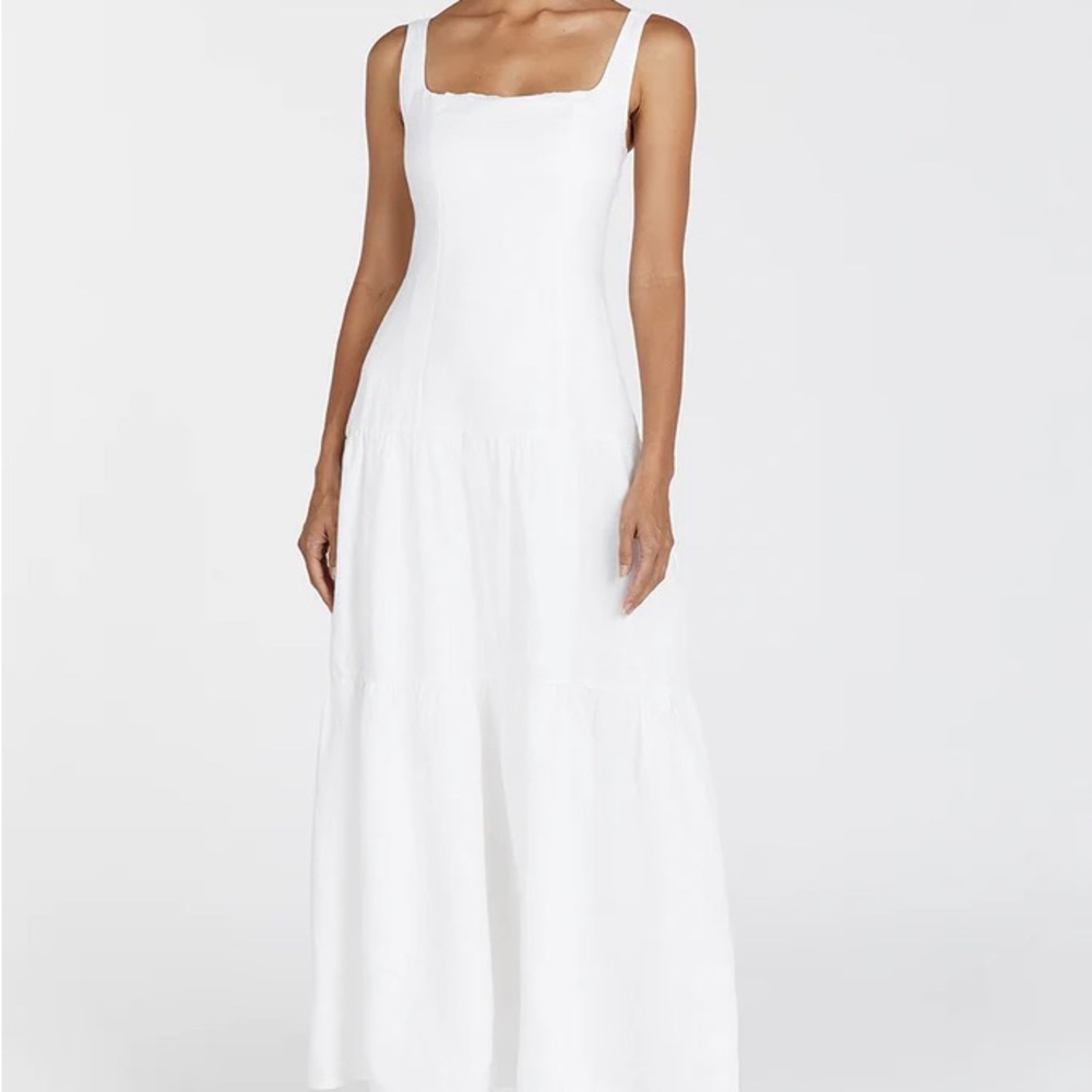 Dissh Camille maxi linen dress